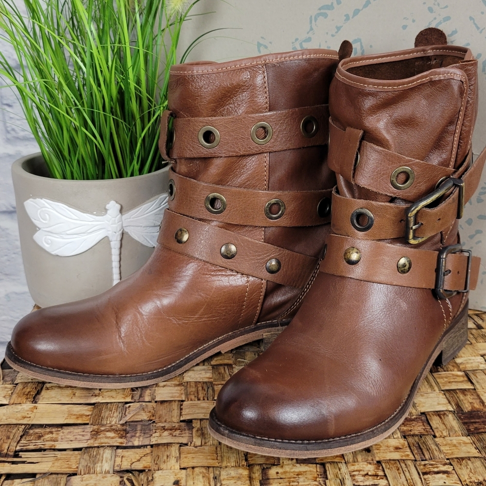 Musse and Cloud moto leather boots 7